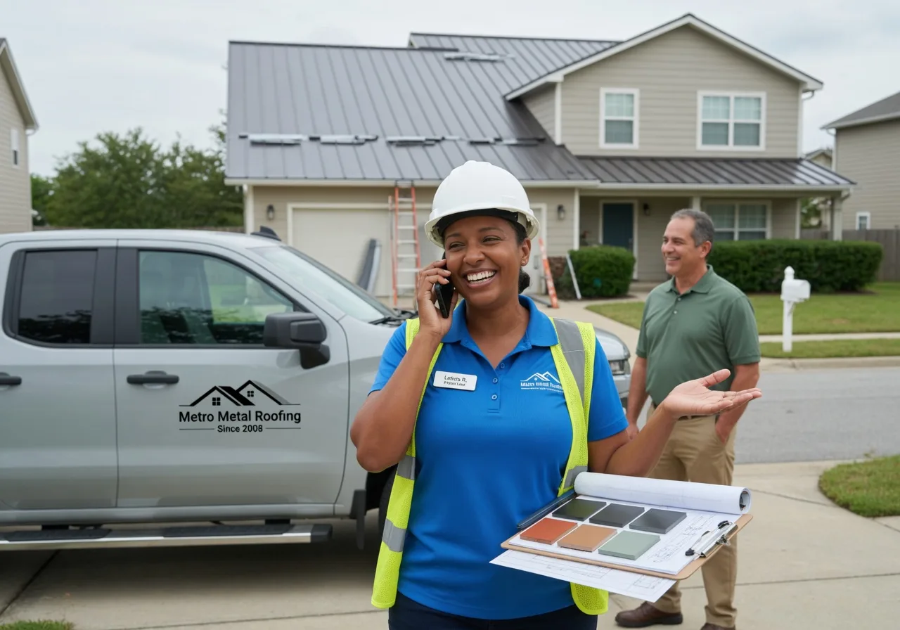 Storm Damage Metal Roof Repair in Emlenton, PA